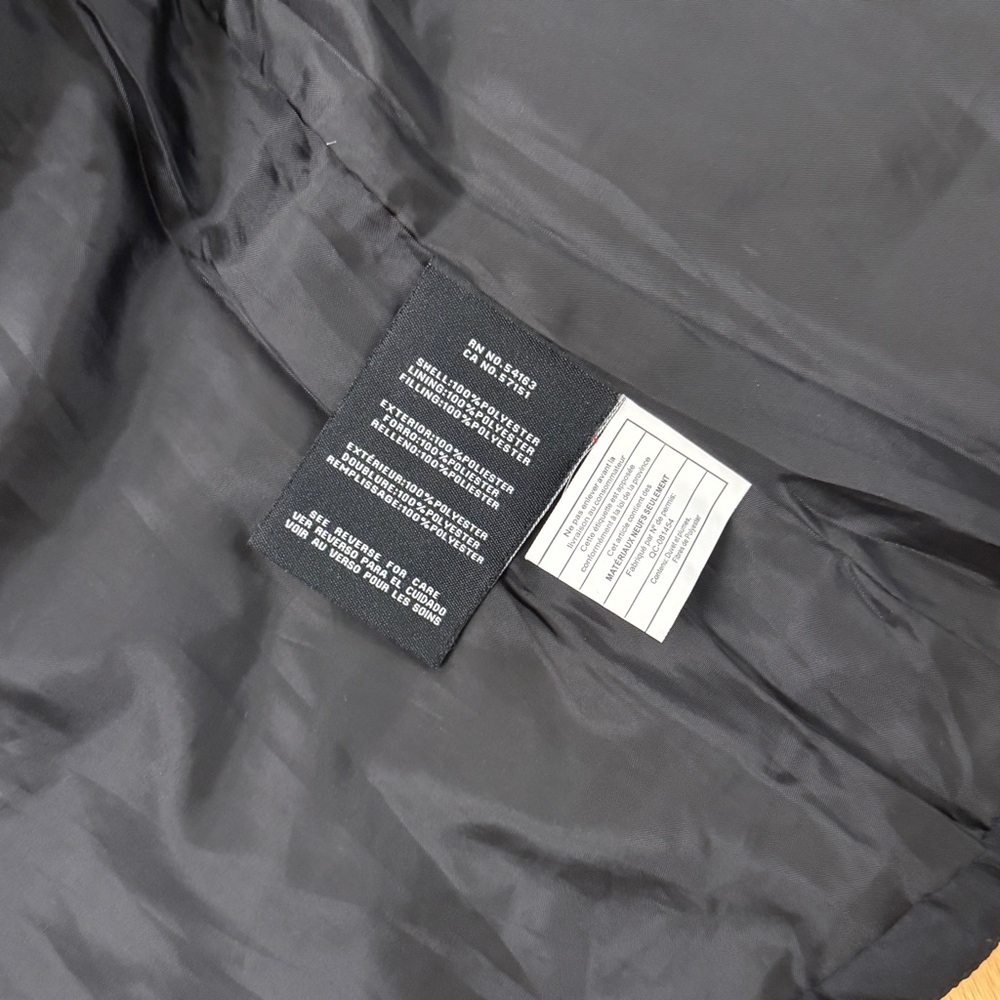 Cole Haan Insulated Quilted Puffer Vest Womens Sz L Black Polyester - Picture 6 of 8